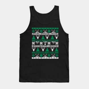 Bacon Ugly Christmas Model Tank Top